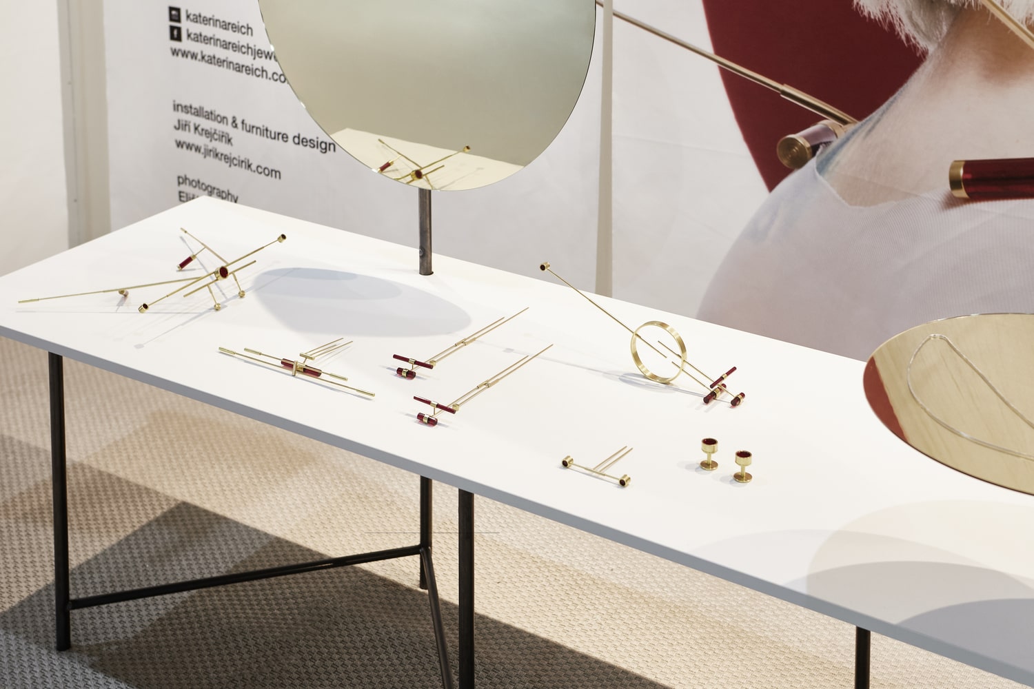 Detail of Jewelry at The Kyō collection of jewelry at Designblok 2018