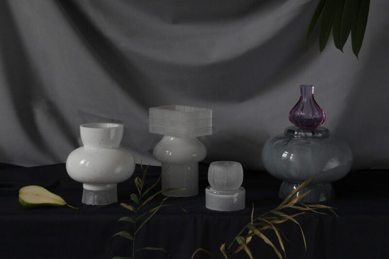 heritage contemporary glass art object kolekce skleněných objektů jiri krejcirik