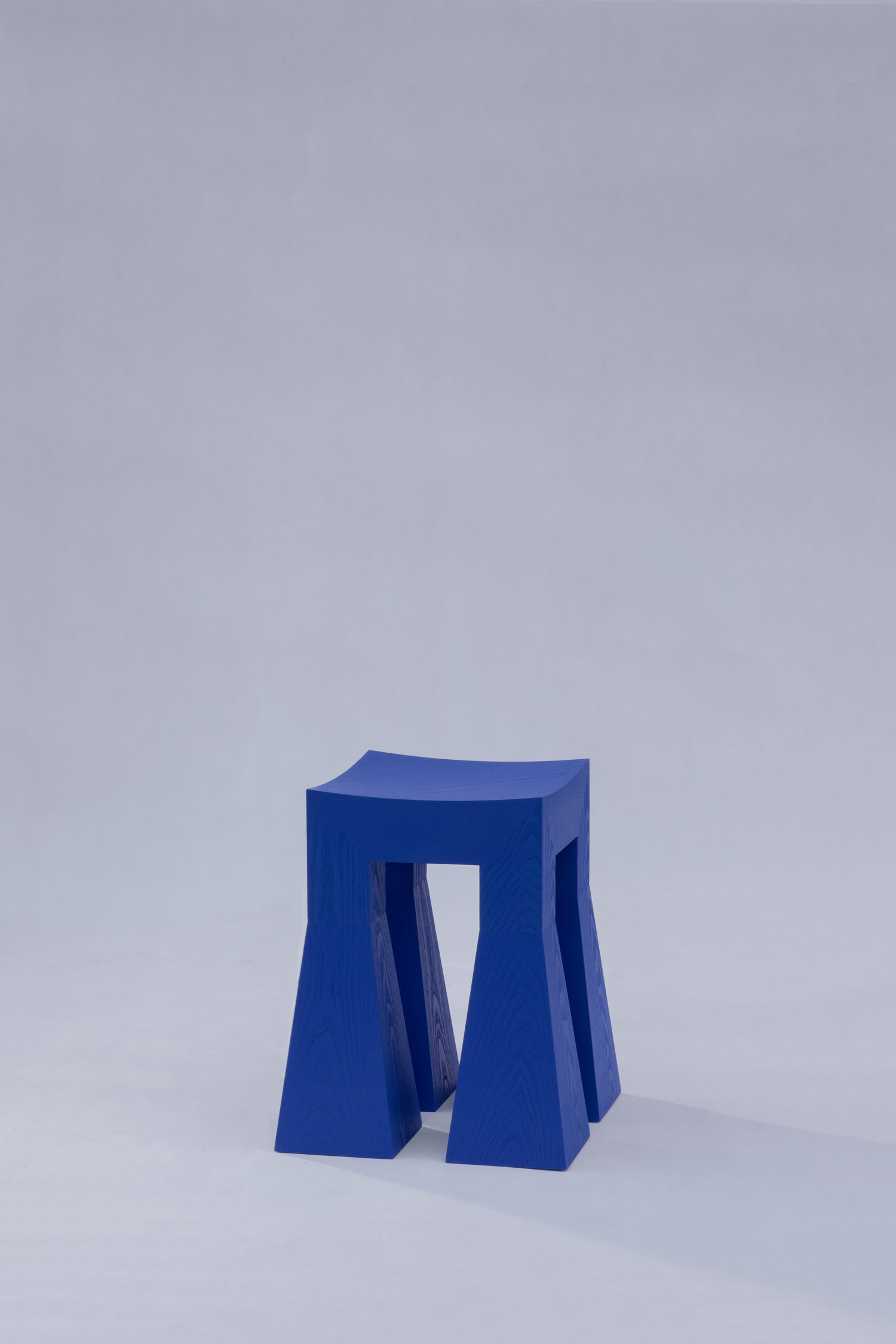 Lada-stool-perspective-view-blue-solid-wood-designed-by-Jiri-Krejcirik-2024